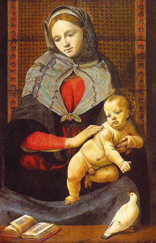 Piero di Cosimo The Virgin Child with a Dove